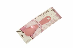 日本製 Japan アルミアイススプーン桜ピンク 桜型押 台紙袋入 【まとめ買い20個セット】