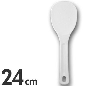 あけぼの　マジックしゃもじ　24cm　PM-721　ホワイト