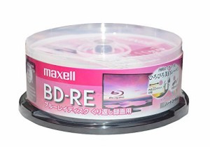 マクセル 録画用 BD-RE 標準130分 2倍速 テレビ録画用書き換えタイプ 25枚スピンドル BEV25WPE.25SP