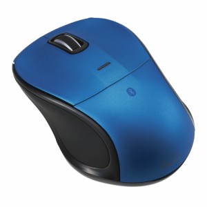 ナカバヤシ 小型Bluetooth 静音3ボタンBlueLEDマウス ブルー MUS-BKT111BL