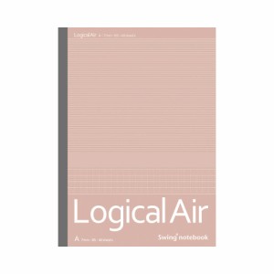 【メール便発送】ナカバヤシ ロジカル・エアーノート A罫 B5 40枚 ノ-B577A