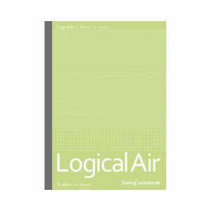 【メール便発送】ナカバヤシ ロジカル・エアーノート 方眼5mm罫 B5 50枚 ノ-B578S