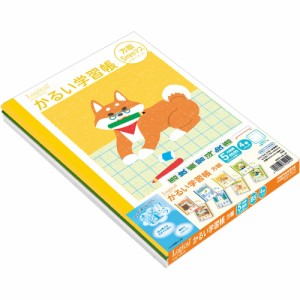 （まとめ買い）ナカバヤシ ロジカル・かるい学習帳・B5・方眼5mmマス・4P NB51-H5-4P 〔5冊セット〕