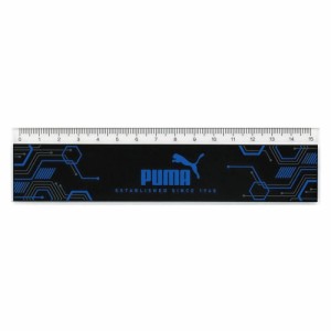 【メール便発送】クツワ PUMA(プーマ) 15cm定規 ものさし PM461