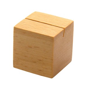 （まとめ買い）クルーズ 木製ミニスタンド キューブ 3個入 MS-180 〔×5〕