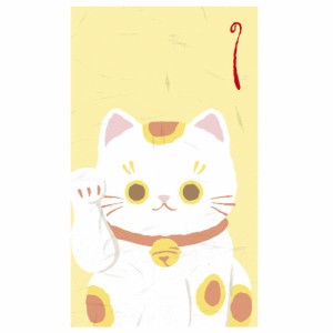 （まとめ買い）ササガワ のし袋 縁起もん 五型 招き猫 まねきねこ 5枚入 5-3875 〔×5〕