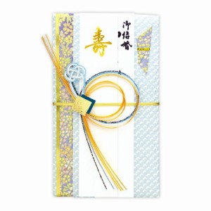 （まとめ買い）ササガワ 新金封 祝用 OA短冊 ご祝儀袋 婚礼 結婚式 1枚入 27-5388 〔×5〕