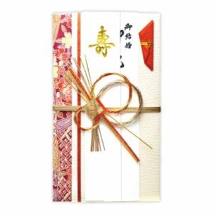 （まとめ買い）ササガワ 新金封 祝用 OA短冊 ご祝儀袋 婚礼 結婚式 1枚入 27-5820 〔×5〕