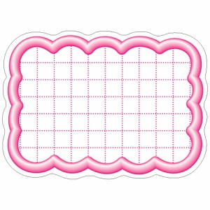 （まとめ買い）ササガワ POPカード 抜型カード 立体枠 雲 小 ピンク 50枚入 16-4086 〔×5〕