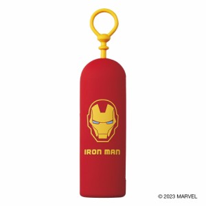 （まとめ買い）リヒトラブ MARVEL スリムキーケース アイアンマン MV-7785-103 〔3個セット〕