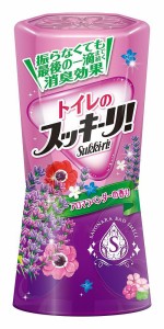 アース製薬 トイレのスッキーリ！Sukki-ri！ アロマラベンダーの香り 400mL 317825