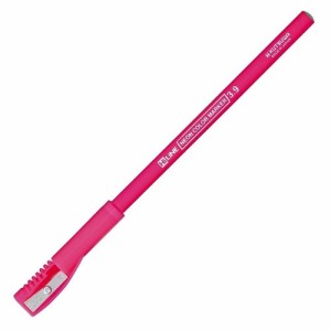 （まとめ）クツワ HiLINE 鉛筆の蛍光マーカー ピンク 削り付キャップ付 RF017PK 〔まとめ買い10本セット〕