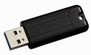 （まとめ買い）三菱化学メディア Verbatim USBメモリ 64GB スライド式キャップ USBSPS64GZV1 〔3個セット〕