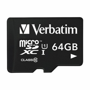 三菱ケミカルメディア バーベイタム microSDXCカード 64GB Class10 MXCN64GJVZ4