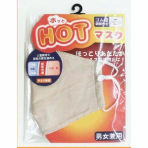 【メール便発送】HOT(ホット)マスク ベージュ AK-07096