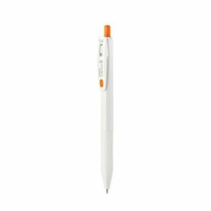 【メール便発送】ゼブラ ジェルボールペン サラサR 0.4mm 軸色白 インク色オレンジ JJS29-R1-OR