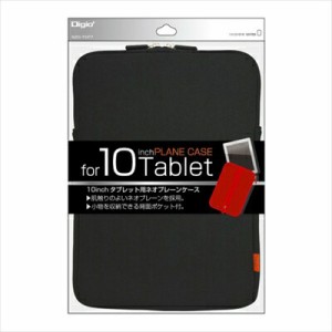 ナカバヤシ Digio2 タブレット用ネオプレーンケース 10.6インチ ブラック SZC-TCF10BK