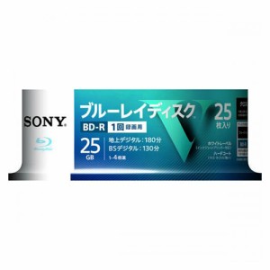 SONY 1回録画用ブルーレイディスク BD-R 25GB 25枚入 スピンドル 25BNR1VLPP4