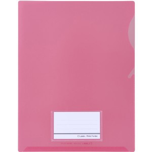 （まとめ買い）セキセイ シールック ワイドフォルダー A4ワイド幅 ピンク CLK-2404-21 〔×10〕