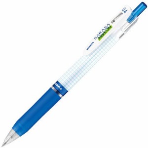 （まとめ買い）ゼブラ ジェルボールペン サラサマークオン 0.4mm 青 JJS77-BL 〔10本セット〕