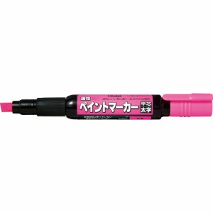 （まとめ買い）ぺんてる ペイントマーカー 太字 4〜7mm 桃 MWP30-P 〔10本セット〕