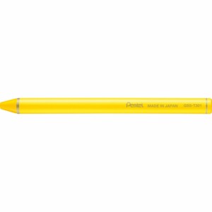（まとめ買い）ぺんてる ヴィスタージュ 水彩色鉛筆 水彩スティック イエロー GSS-T301 〔10本セット〕