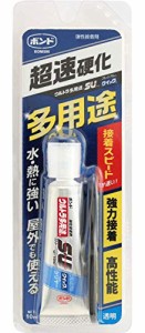 （まとめ買い）コニシ ウルトラ多用途SUクイック ボンド クリアー 10ML #05801 〔5個セット〕