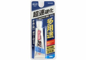 （まとめ買い）コニシ ウルトラ多用途SUクイック ボンド クリヤー 25ML #05802 〔5個セット〕