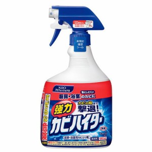 （まとめ買い）花王 強力カビハイター 業務用 スプレー付き 1L 厨房・浴室カビ取り 506177 〔×3〕