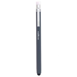 （まとめ買い）クツワ ミラガク えんぴつ型タッチペン ブラック MT012BK 〔5本セット〕