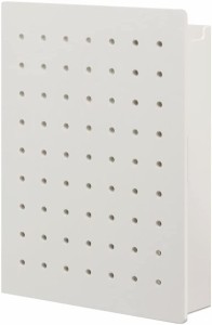 （まとめ買い）キングジム ハルペギー マグネットで貼れる収納 ペグボード Mサイズ 白 PGH200シロ 〔×3〕