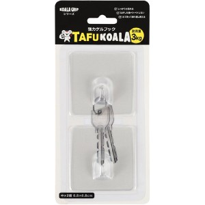 （まとめ買い）ジット 強力ゲルフック TAFUKOALA 中サイズ 2個入 KTF-L2 〔×3〕