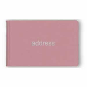 （まとめ買い）ダイゴー 薄型アドレス アドレス帳 ピンク G7016 〔5冊セット〕