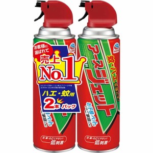 （まとめ買い）アース製薬 アースジェット 450ML 2本パック 406932 〔×3〕