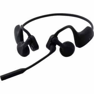キングジム 耳をふさがないヘッドセット コールミーツ 無線タイプ CMM10クロ