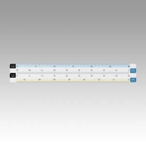 岡本製図器械 折りたたみ縮尺スケール8面15cm 75745 00073339