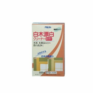 （まとめ買い）アサヒペン 白木漂白クリーナースーパー 500ML 〔×3〕