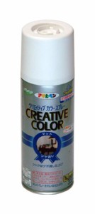 （まとめ買い）アサヒペン クリエイティブカラースプレー 300ML 58マットクリヤ 〔5缶セット〕