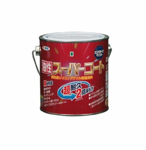 （まとめ買い）アサヒペン 油性スーパーコート 0.7L 黄色 〔3缶セット〕