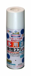 （まとめ買い）アサヒペン 水性多用途スプレー 420ML コスモスピンク 〔3缶セット〕