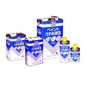 （まとめ買い）アサヒペン お徳用ペイントうすめ液S 400ML 〔×3〕