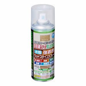 アサヒペン 水性強着色ウッドステインスプレー 300ml ウォルナット