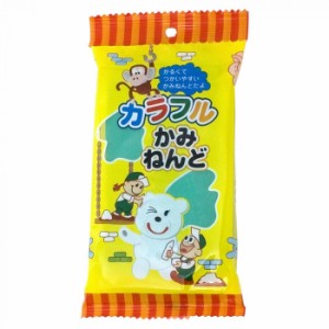 カラフルかみねんど(軽量粘土)　緑　60g×10個 【北海道・沖縄・離島配送不可】