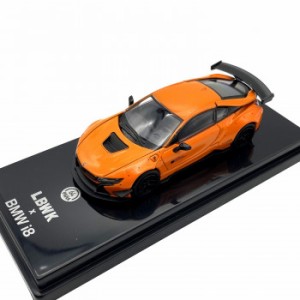 JADI リバティーウォーク BMW i8  オレンジ 左ハンドル 1/64スケール PGPA55144 【北海道・沖縄・離島配送不可】