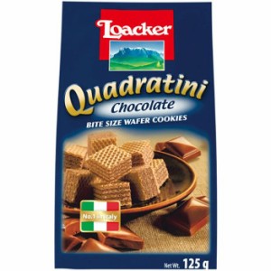 ロアカー クワドラティーニ ウエハース チョコレート 125g 12セット 【北海道・沖縄・離島配送不可】