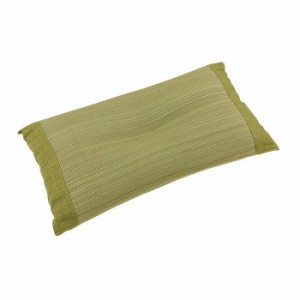 日本製 い草 平枕  約50×30cm グリーン 7559759 【北海道・沖縄・離島配送不可】