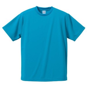 UVカット吸汗速乾ドライ Tシャツ CB5900 ターコイズ ブルー 150cm 〔 5枚セット 〕