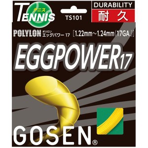 GOSEN（ゴーセン） エッグパワー17 イエロー TS101Y