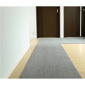 ラグタス 廊下敷マット GRY グレー 〔約60×200cm〕