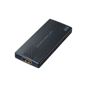 サンワサプライ USB-HDMIカメラアダプタ（USB2.0） USB-CVHDUVC2